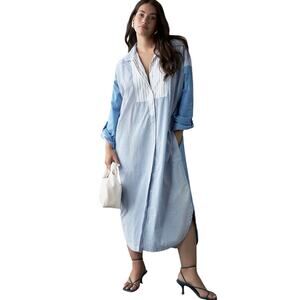 plus size smock midi dress Plus Size Harley Smocked Midi Dress